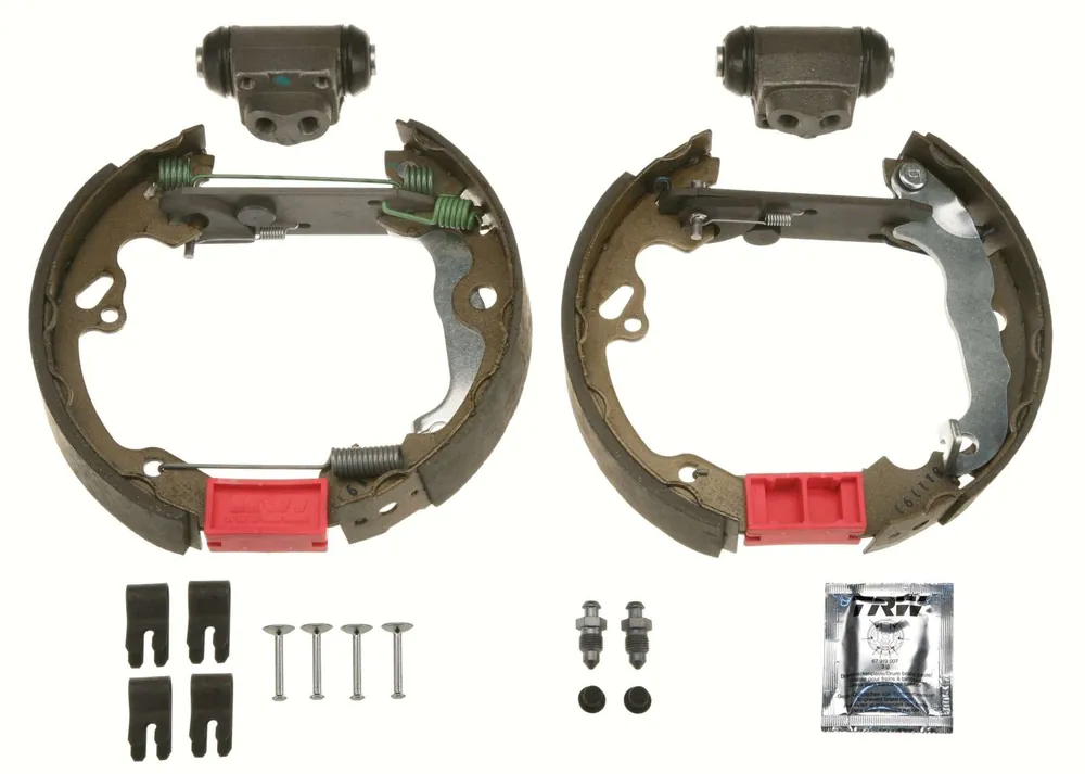 Zostało tylko kilka sztuk - ZESTAW SZCZĘK HAM.+ CYLINDERKI + SPRĘŻ. FORD FOCUS (DAW, DBW),FOCUS ESTATE (DNW),FOCUS II (DA_),FOCU