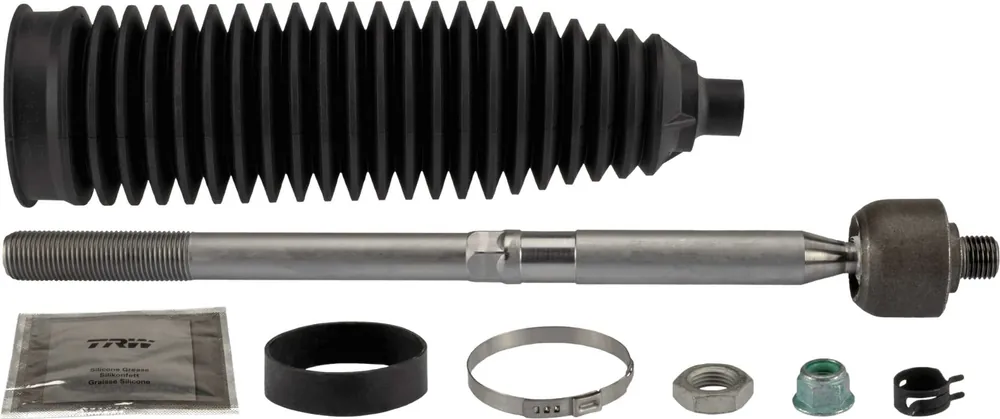 Superoferta - DRĄŻEK KIEROWNICZY FORD FOCUS 04- /KPL. Z OSŁONĄ I OPASKAMI/