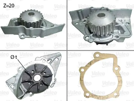 POMPA WODY PEUGEOT 306 1.8 DIESEL 3/1997>2/2002 - Prosto od producenta