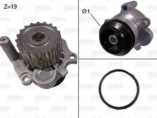 Szybka dostawa - POMPA WODY VW BORA 1.9 DIESEL 9/1998>5/2000