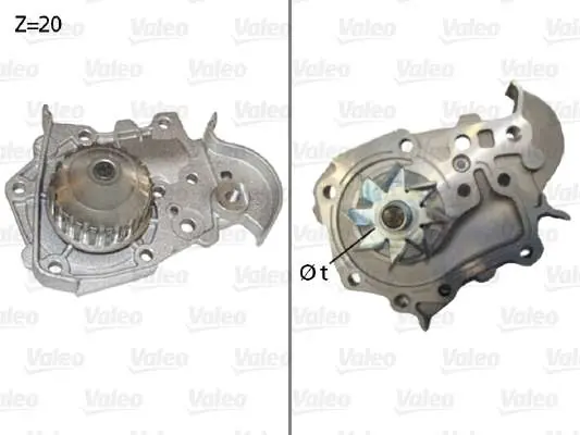Skorzystaj teraz | POMPA WODY DACIA LOGAN 1.4 FLEXIBLE (9/2009>1/2011), RENAULT MEGANE 1.9