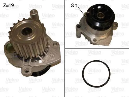 POMPA WODY VW GOLF 1.9 DIESEL 8/2005>5/2006 - Od ręki