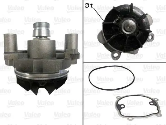 POMPA WODY OPEL/RENAULT/NISSAN 2,2/2,5D - Hit