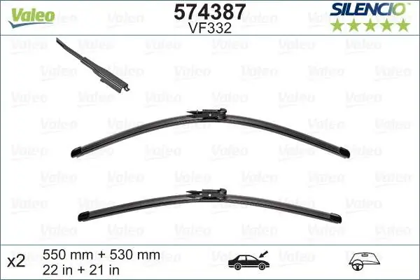 WYCIERACZKA VM332 550+530MM SILENCIO XTRM VM332 X 2 | Promocja
