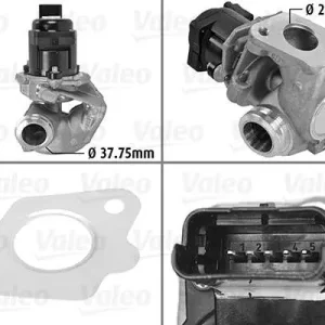 ZAWOR EGR PEUGEOT 207 1.6 DIESEL 7/2007>4/2010 | Ograniczona dostępność