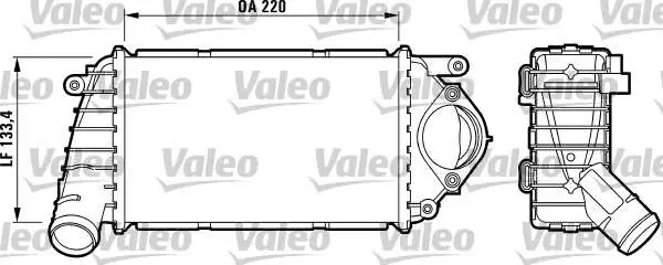 INTERCOOLER VW LUPO 1.2 DIESEL 11/2000>7/2005 - Nowość w ofercie