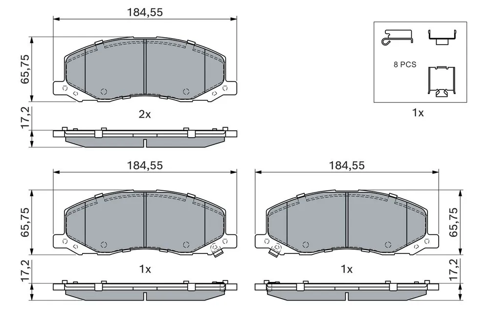 W sprzedaży - KLOCKI HAM. PRZEDNIE OPEL INSIGNIA 08-
