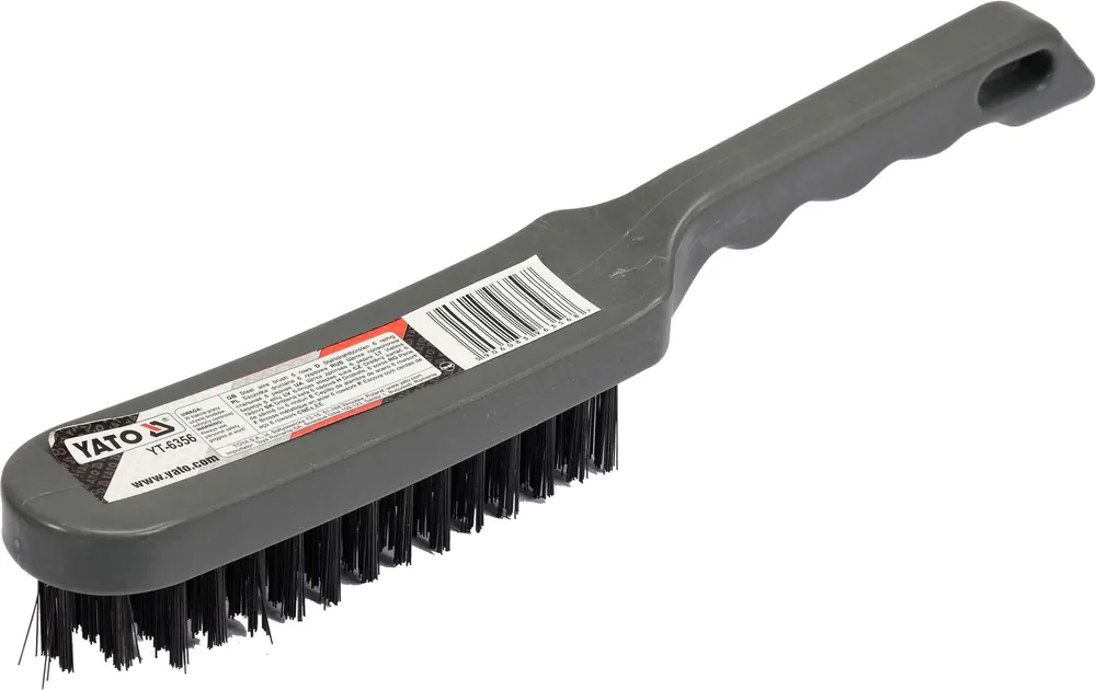 Oferta specjalna - SZCZOTKA DRUCIANA 6-RZĘDOWA PLAST RĄCZKADRUT STALOWY