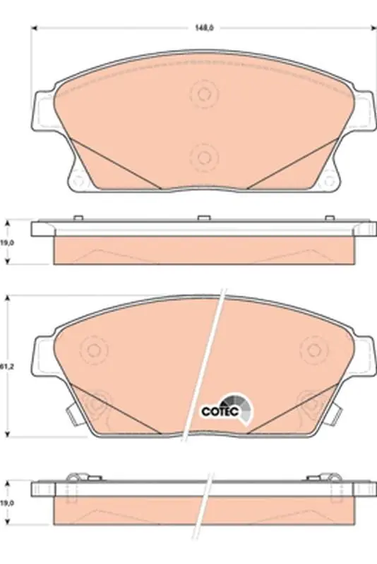 KLOCKI HAM. PRZEDNIE OPEL ASTRA J 2009=> - Mega okazja