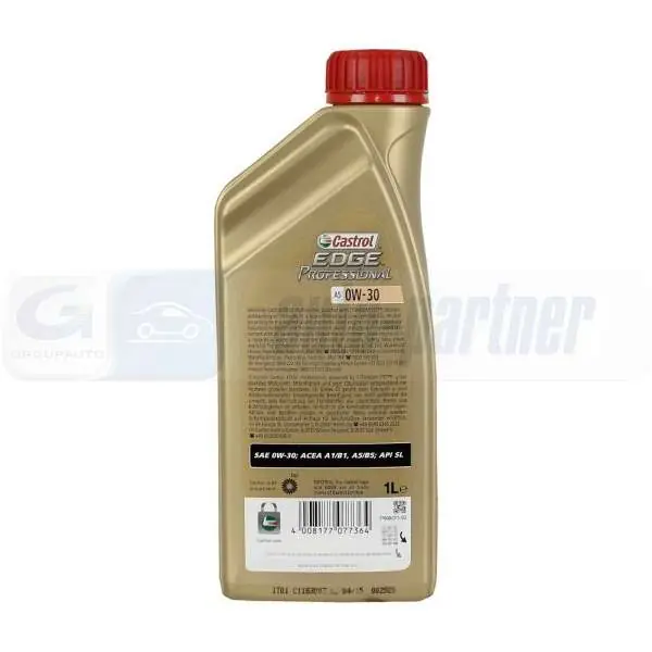 Cena specjalna - OLEJ SILNIKOWY 0W-30 1L CASTROL EDGE PROFESSIONAL A5/B5 TITANIUM FST