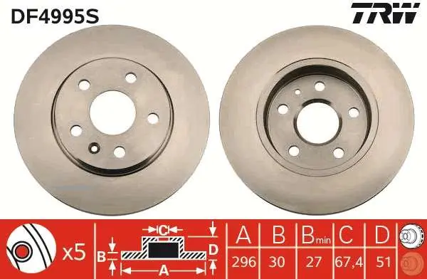 Na stanie | TARCZA HAM. PRZEDNIA OPEL INSIGNIA 16