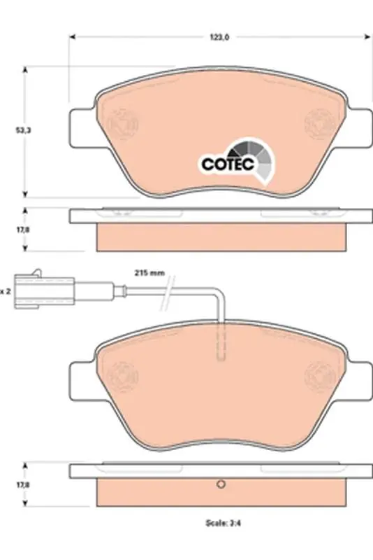 Oferta dnia - KLOCKI HAM. ALFA ROMEO MITO (955) 1.4
