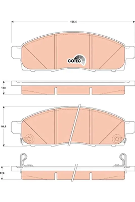 Wyjątkowa oferta | KLOCKI HAM. PRZEDNIE NISSAN NV200 10-