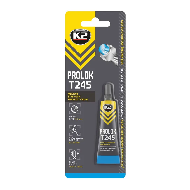 KLEJ DO ŚRUB ŚREDNI NIEBIESKI 6ML | Oferta promocyjna