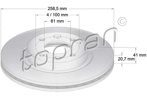 Szybka dostawa | TARCZA HAM. 20.7MM VENTIL.