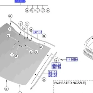 Sprawdzony produkt | Szyba czołowa Kia Ceed ProCeed 2021 86110J7AC0