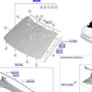 Outlet - Szyba czołowa Kia Ceed ProCeed 2021 86110J7111