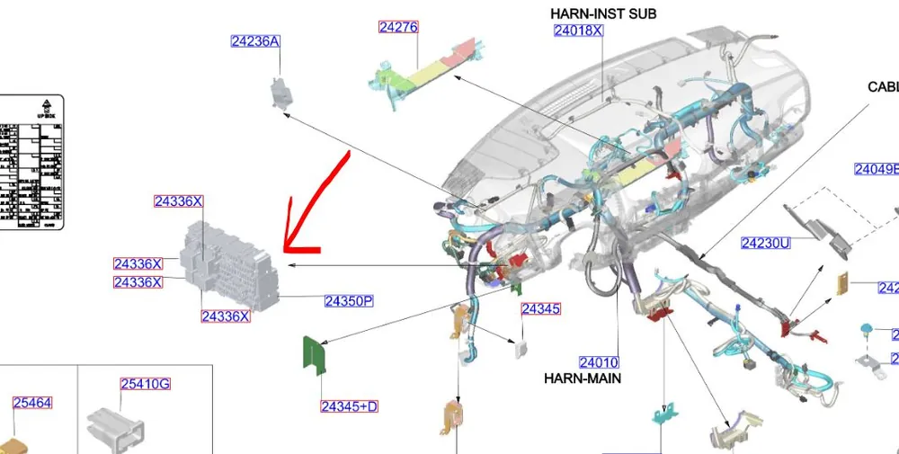 Wybór klientów | Skrzynka bezpieczników NISSAN QASHQAI J12 - wyprzedaż 243506RA0B
