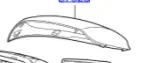 Hit cenowy - Obudowa lusterka prawa Hyundai I10 (2014-2017) 87626B9010