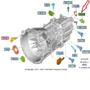 Włącznik świateł cofania Ford TRANSIT TTS 2019 1805256 | Nowość w sklepie
