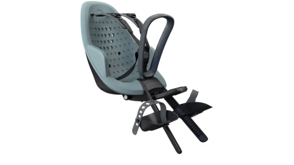 Thule Yepp 2 Mini- Front Mount - Mid Blue- przedni fotelik rowerowy - Okazja cenowa