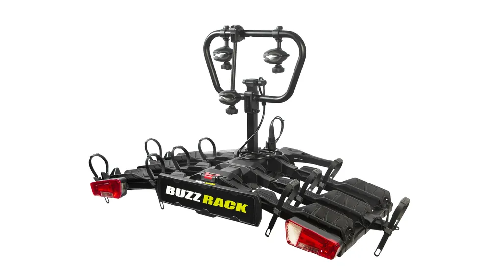Na zamówienie | BuzzRack Scorpion Pro 3 - składany bagażnik na hak na 3 rowery