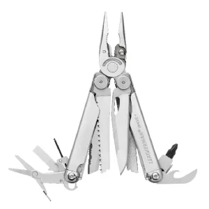 Dodaj do koszyka | Leatherman WAVE PLUS Multitool 18 narzędzi stal nierdzewna