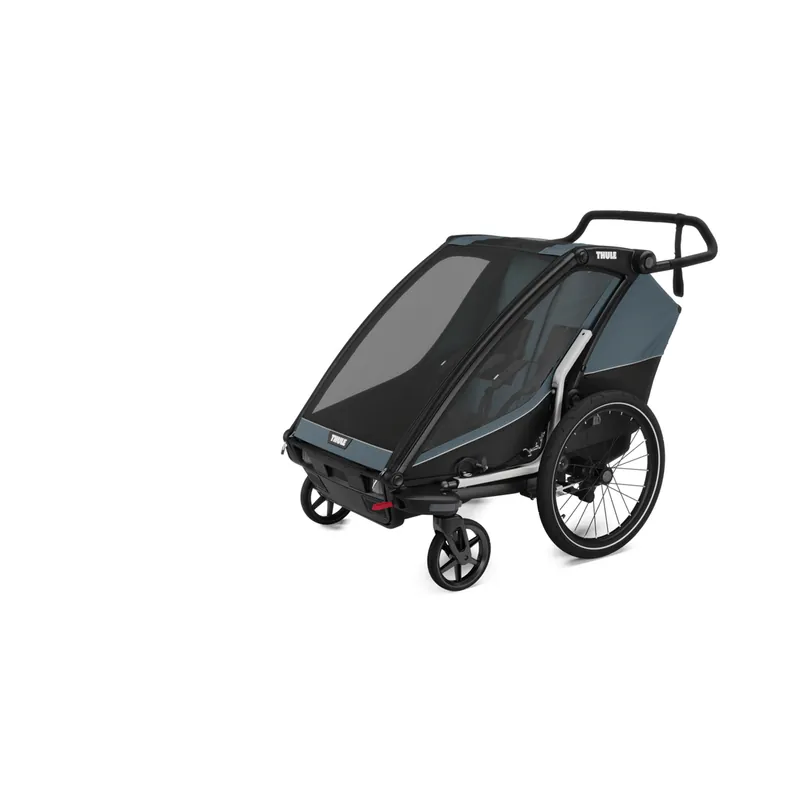 Thule Chariot Cab podwójna przyczepka rowerowa Dark Slate - Kupuj bezpiecznie