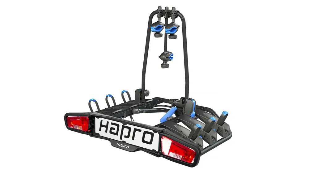 Hapro Atlas Premium III - platforma rowerowa na 3 rowery odchylana - Nowość w ofercie