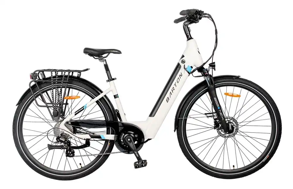 Barton TRIP 2.0 EASY rower elektryczny biały - Wyprzedaż zapasów