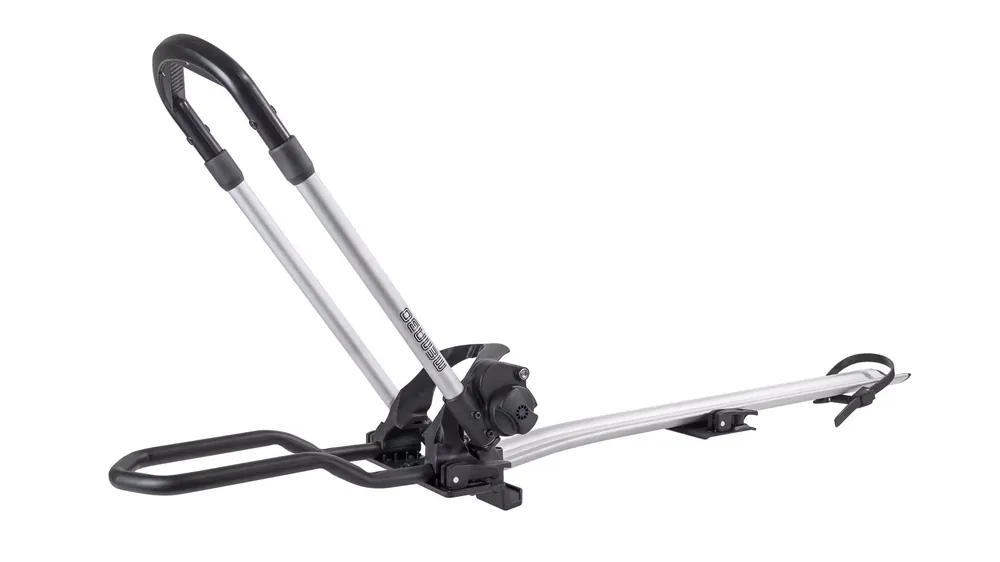 Menabo Chrono SX aluminiowy uchwyt rowerowy na dach do e-bike (lewostronny) | Bezpieczne zakupy