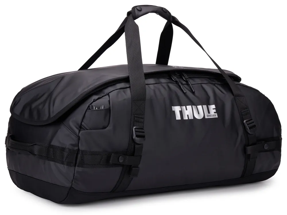 Thule Chasm Recycled Duffel 70L torba podróżna plecak - Black | Cena po obniżce