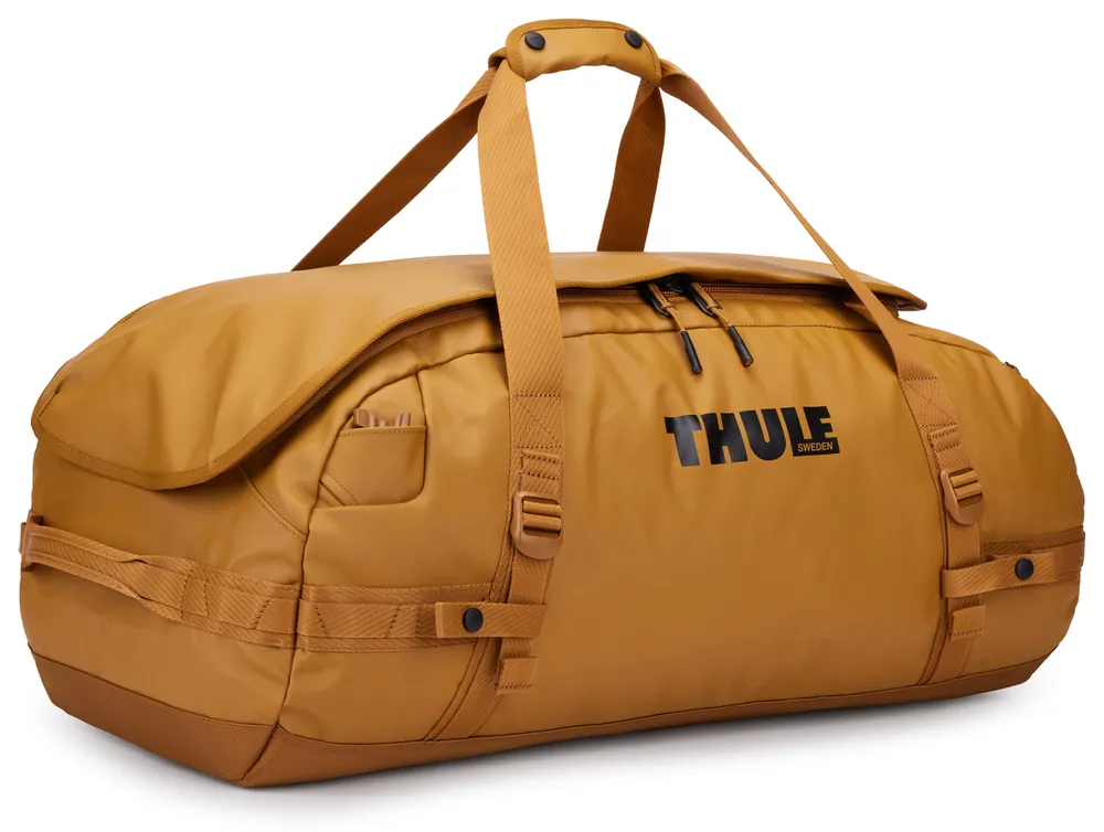Thule Chasm Recycled Duffel 70L torba podróżna plecak - Golden | Oszczędź więcej