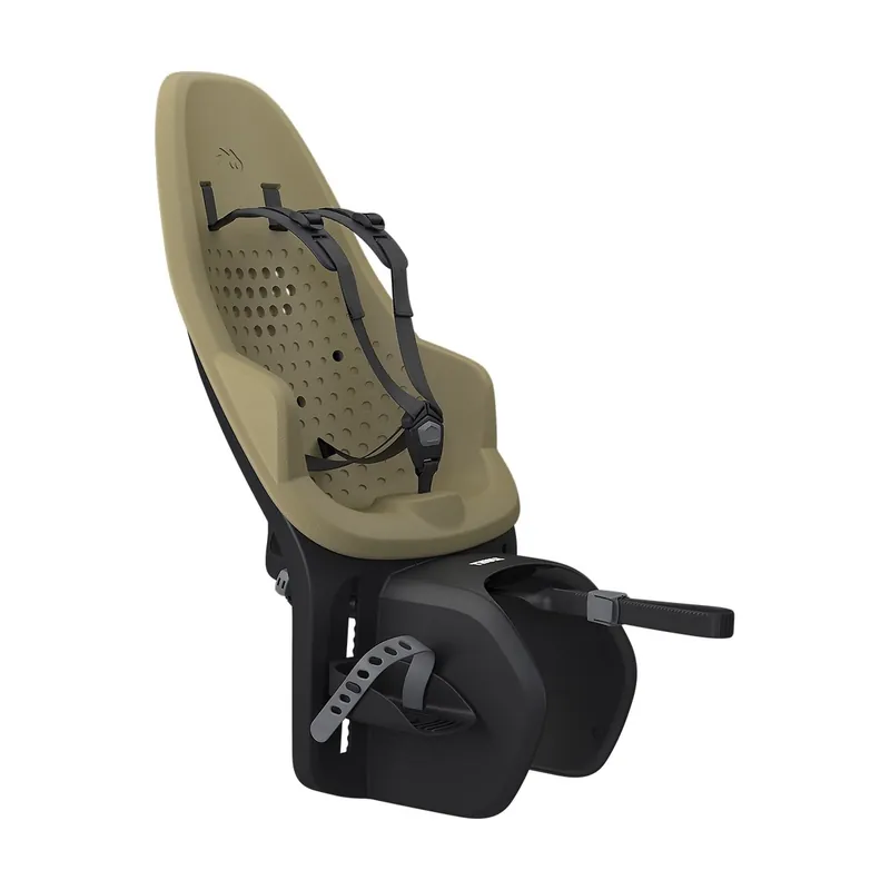Nowość w asortymencie - Thule Yepp 2 Maxi- Rack Mount- Fennel Tan fotelik rowerowy na bagażnik
